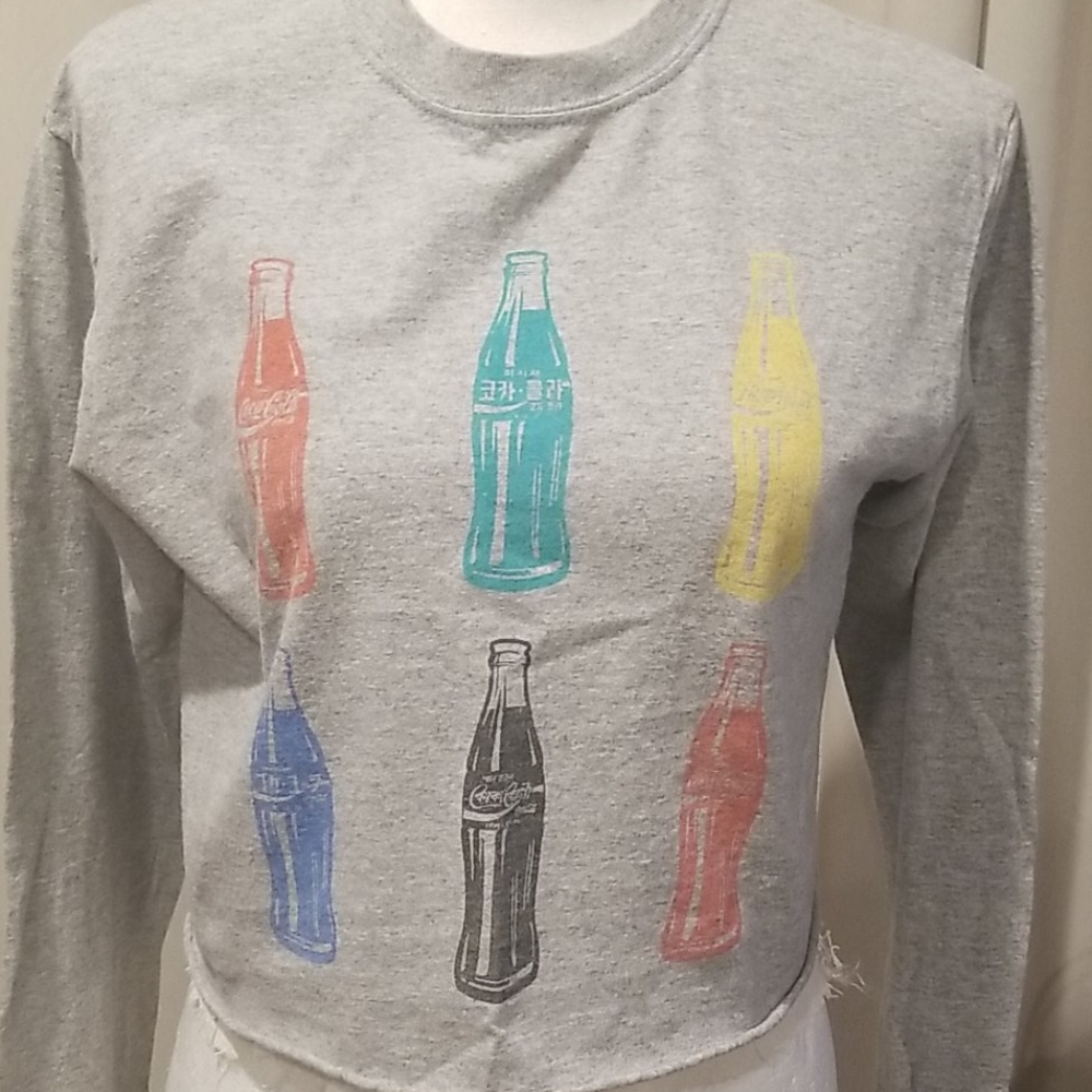 Coca Cola graphic cropped tee